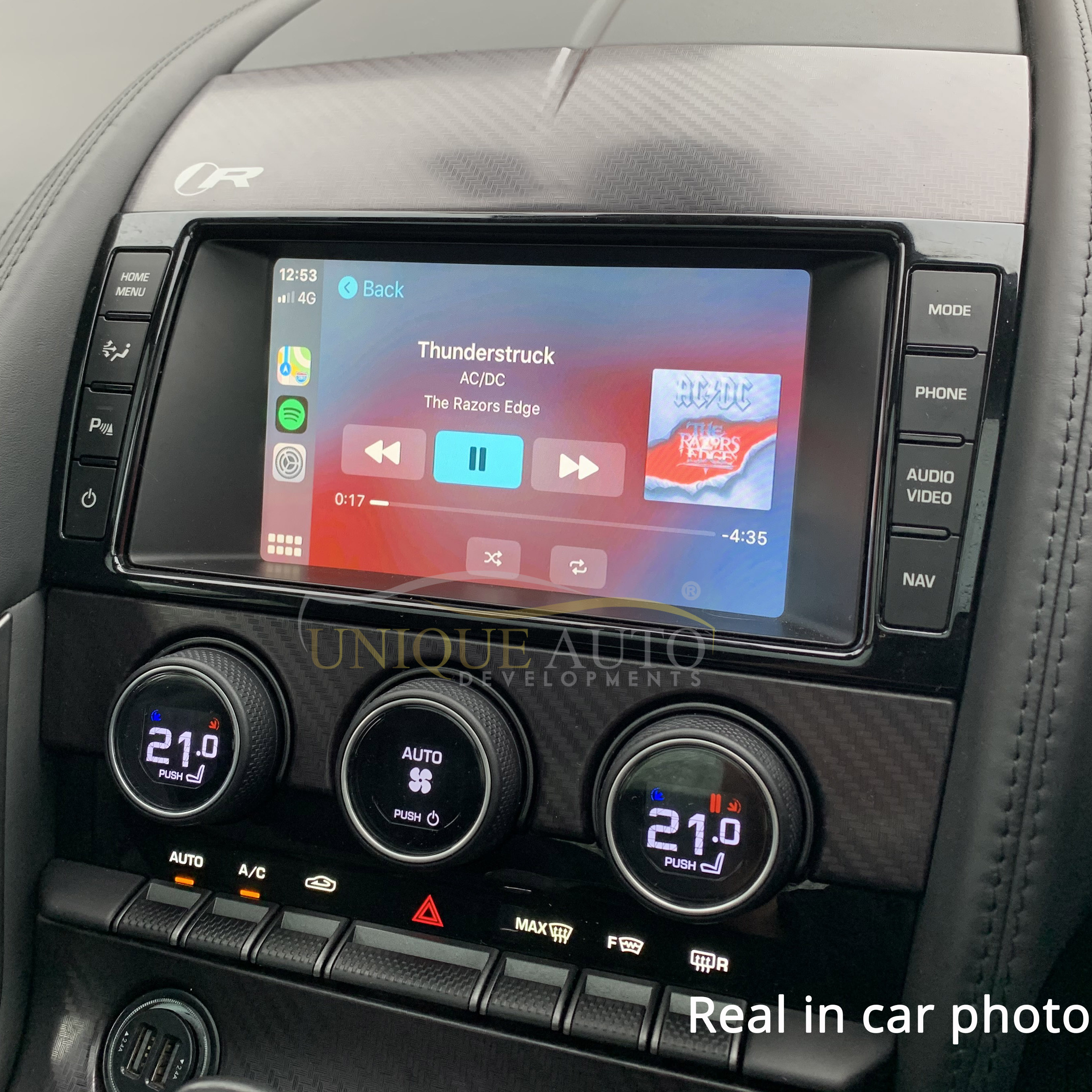 Jaguar Car Play Ασύρματο Apple Car Play/Android Auto Interface για